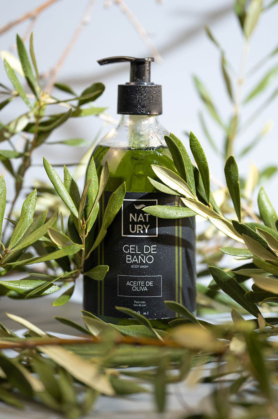 GEL DE BAÑO ACEITE DE OLIVA - NATURY