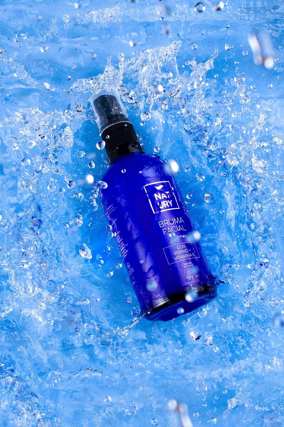 BRUMA FACIAL NATURAL CON PEPINO Y VITAMINA E - NATURY