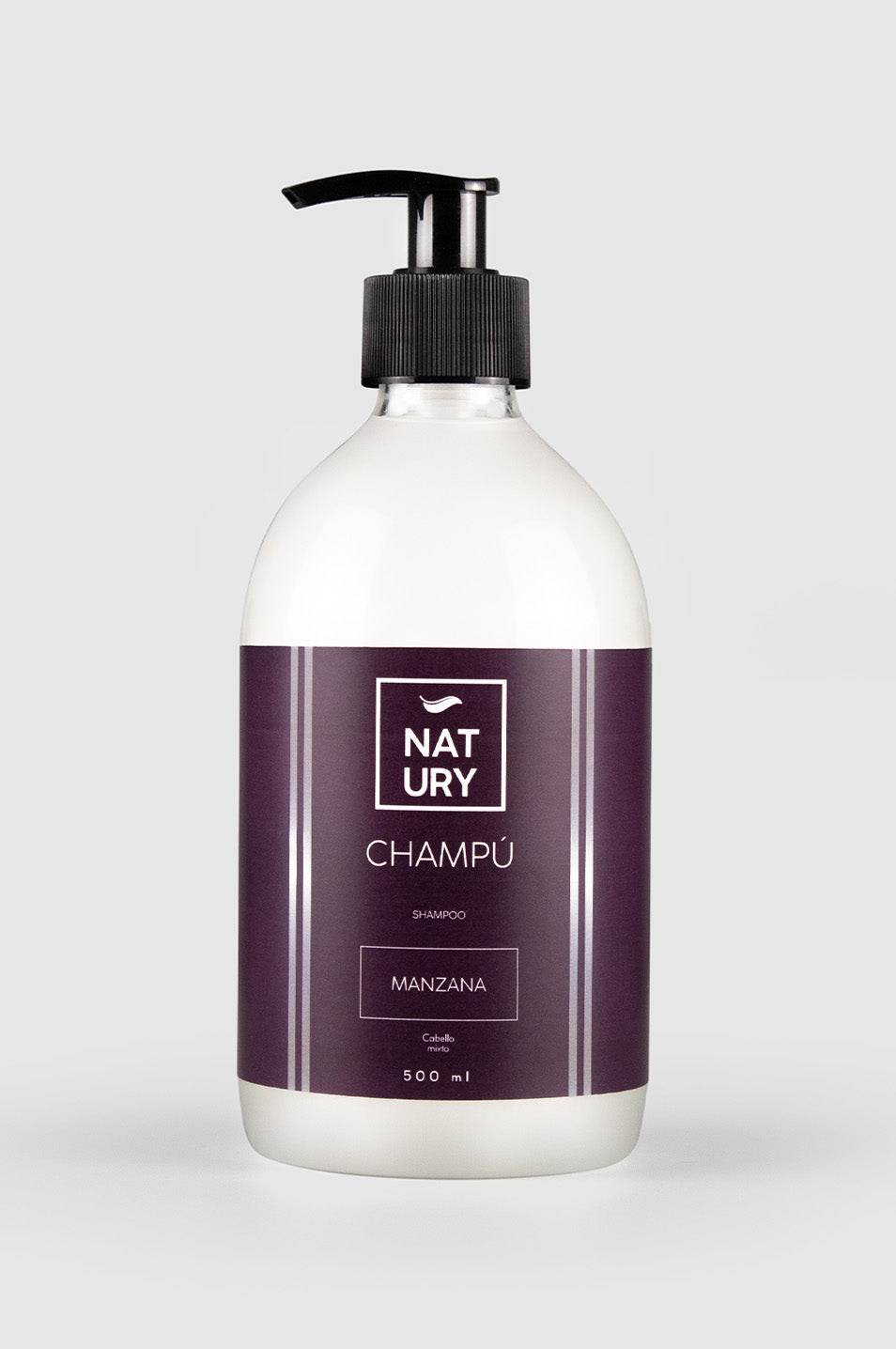 CHAMPÚ DE MANZANA - NATURY