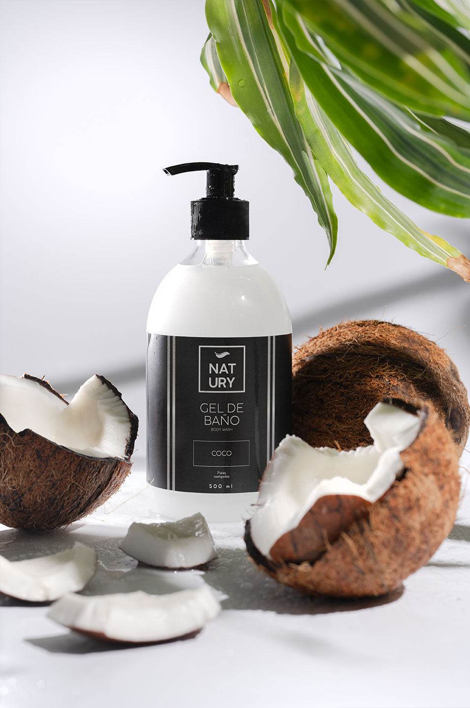 GEL DE BAÑO DE COCO - NATURY