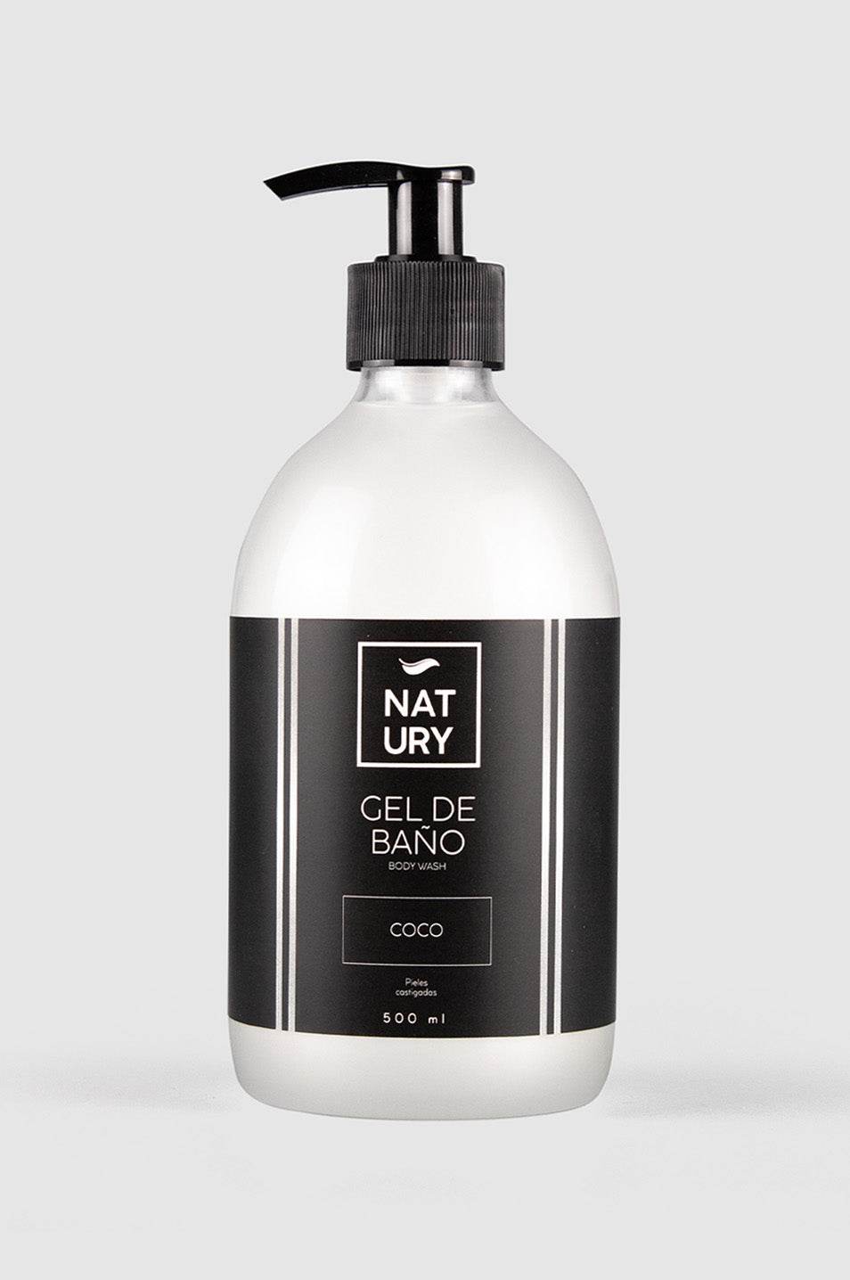 GEL DE BAÑO DE COCO - NATURY
