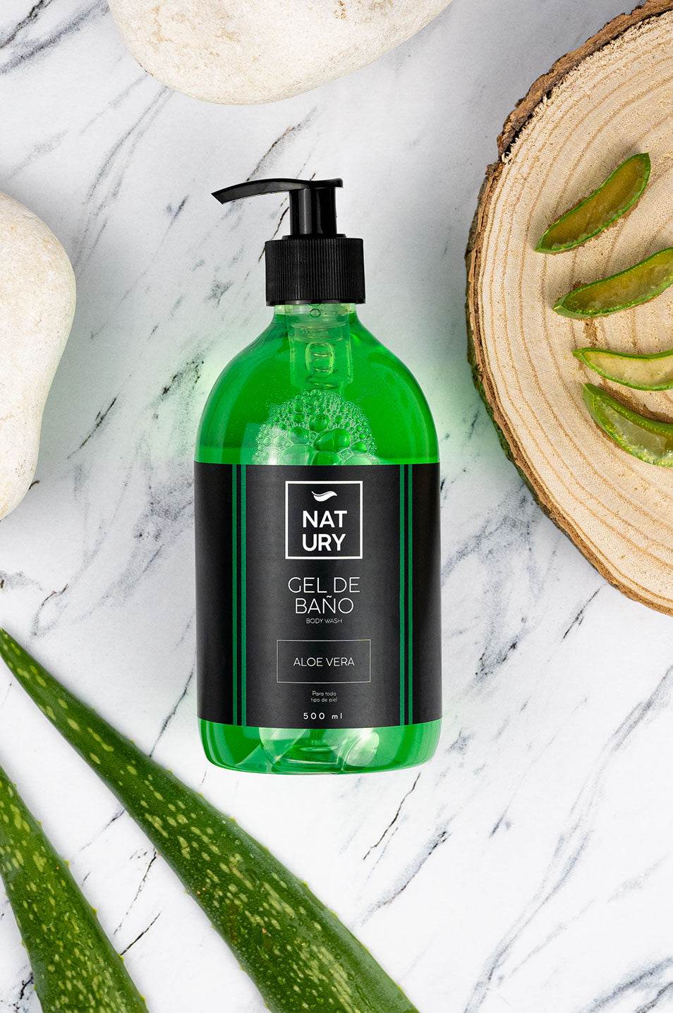 GEL DE BAÑO ALOE VERA - NATURY