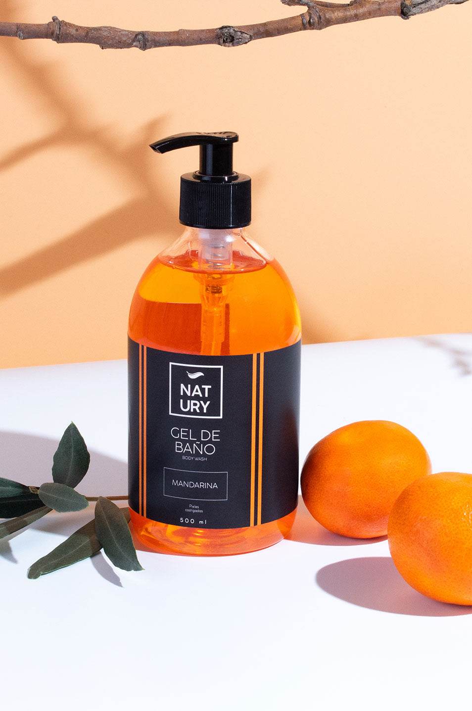 GEL DE BAÑO MANDARINA - NATURY