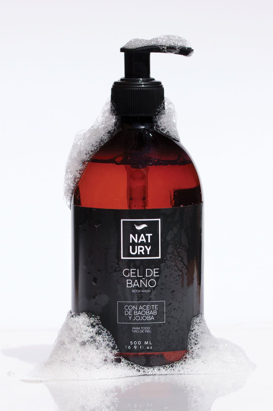 Gel de baño con aceite de Baobab y jojoba | NATURY GREEN CARE